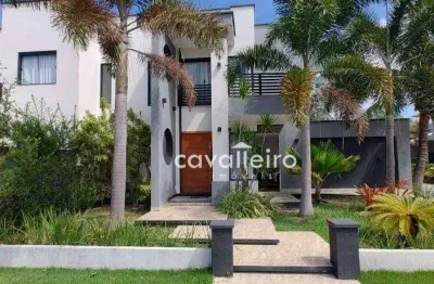 Casa sofisticada no bosque de itapeba – 3 qrts, 2 suítes, hidro,piscina,área gourmet & energia solar