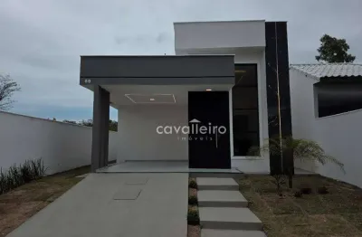 Casa com 3 dormitórios à venda, 121 m² por r$ 560.000,00 - pindobas - maricá/rj