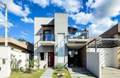 Casa condomínio royal garden, 2 suítes, área gourmet e piscina, 130 m² por r$ 587.000 - pindobas - maricá/rj
