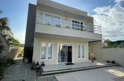 Casa com 4 dormitórios, 2 suítes, piscina, área gourmet, à venda, 309 m² por r$ 1.200.000 - jardim atlântico central (itaipuaçu) - maricá/rj