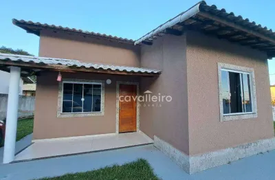 Casa com 3 dormitórios à venda, 77 m² por r$ 399.000,00 - são josé do imbassaí - maricá/rj