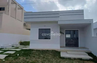Casa com 2 dormitórios à venda, 65 m² por r$ 395.000,00 - pindobas - maricá/rj