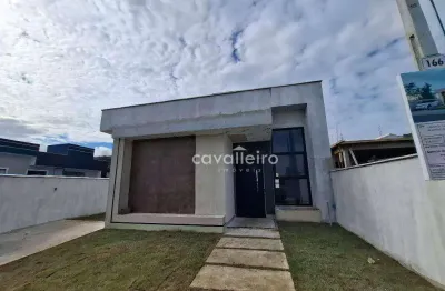 Casa com 2 quartos, sendo 01 suíte à venda, 86 m² por r$ 398.000 - pindobas - maricá/rj