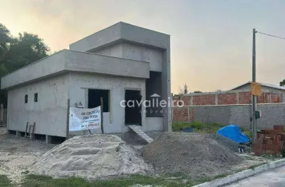 Casa com 2 dormitórios à venda, 85 m² por r$ 450.000,00 - condado de maricá - maricá/rj