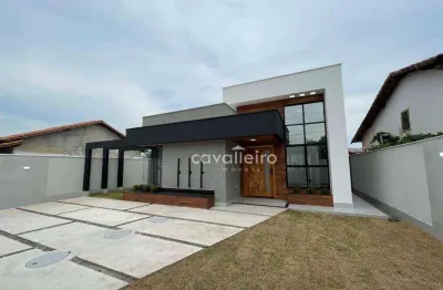 Linda casa em itaipuaçu | piscina, 3 quartos sendo 1 suíte master - jardim atlântico central