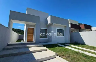 Casa com 02 quartos, sendo 02 suítes, no condomínio vitória dos anjos - maricá