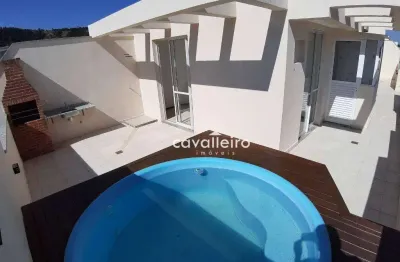 Cobertura com 3 dormitórios à venda, 131 m² por r$ 950.000,00 - flamengo - maricá/rj