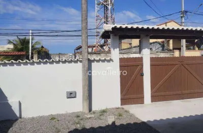 Casa a 150 metros da praia, com 3 dormitórios à venda, 91 m² por r$ 370.000 - ponta negra - maricá/rj