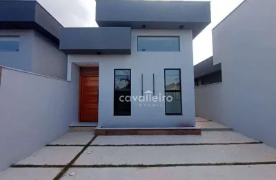Casa com 2 dormitórios à venda, 95 m² por r$ 500.000,00 - jardim atlântico central (itaipuaçu) - maricá/rj