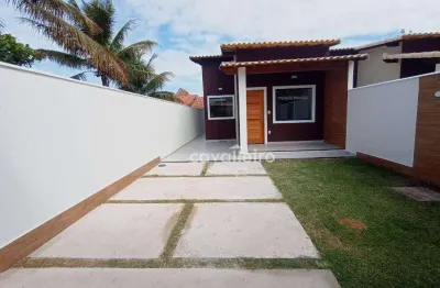 Casa com 2 dormitórios à venda, 240 m² por r$ 450.000,00 - jardim atlântico leste (itaipuaçu) - maricá/rj