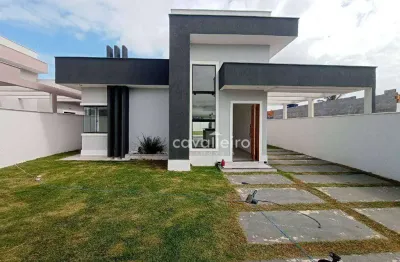 Casa com 3 dormitórios à venda, 135 m²- jardim atlântico leste (itaipuaçu) - maricá/rj