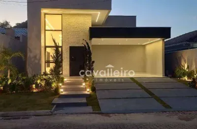 Casa com 3 dormitórios à venda, 160 m² por r$ 890.000,00 - cajueiros (itaipuaçu) - maricá/rj