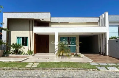 Condomínio bosque de itapeba, piscina, área gourmet, 3 quartos, 1 suíte, à venda, 247 m² por r$ 1.200.000 - maricá/rj