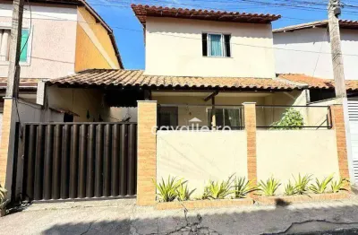 Casa com 2 dormitórios à venda, 82 m² por r$ 300.000,00 - barroco (itaipuaçu) - maricá/rj