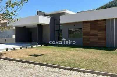 999.000, casa com vista para as montanhas no cond. gan éden–3 quartos, suíte com closet e piscina - maricá-rj