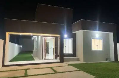 Casa com 2 dormitórios à venda, 82 m²- chácaras de inoã (inoã) - maricá/rj