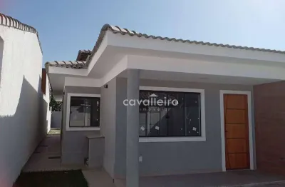 Casa com 3 dormitórios à venda, 100 m² por r$ 520.000,00 - jardim atlântico central (itaipuaçu) - maricá/rj