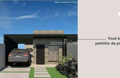 Casa com 3 dormitórios à venda, 146 m²- jardim atlântico central (itaipuaçu) - maricá/rj