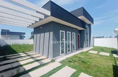 Casa com 3 dormitórios à venda, 79 m² - jardim atlântico leste (itaipuaçu) - maricá/rj