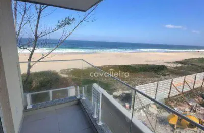 Pé na areia na praia de cordeirinho, no cond. blue: 3 suítes com vista mar e rooftop gourmet em maricá