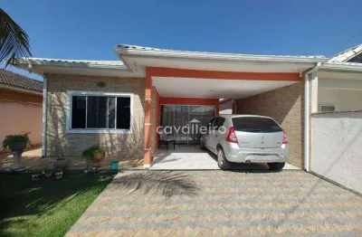 Casa com 3 dormitórios à venda, 112 m² por r$ 600.000,00 - cajueiros (itaipuaçu) - maricá/rj