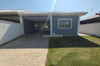 Casa com 3 dormitórios à venda, 112 m² por r$ 600.000,00 - cajueiros (itaipuaçu) - maricá/rj