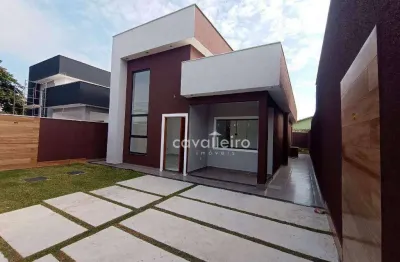 Casa com 3 dormitórios à venda, 300 m²- jardim atlântico oeste (itaipuaçu) - maricá/rj