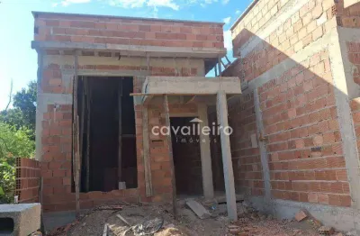 Casa com 3 dormitórios à venda, 76 m² por r$ 450.000,00 - condado de maricá - maricá/rj