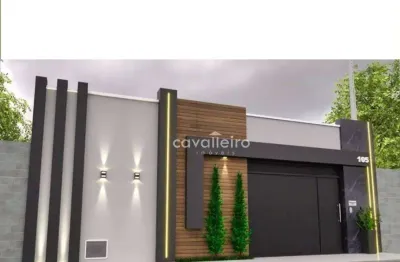 Casa com 2 dormitórios à venda, 133 m²- jardim atlântico oeste (itaipuaçu) - maricá/rj