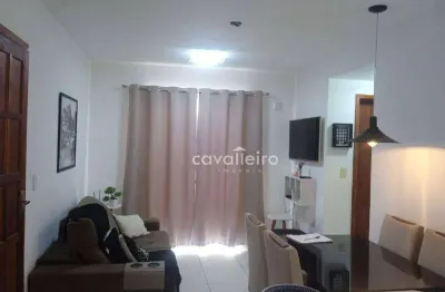 Apartamento com 2 dormitórios à venda, 55 m² por r$ 270.000,00 - mumbuca - maricá/rj