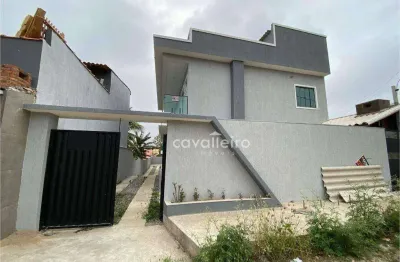Casa duplex com 2 suítes à venda, 83 m² por r$ 400.000 - barroco (itaipuaçu) - maricá/rj