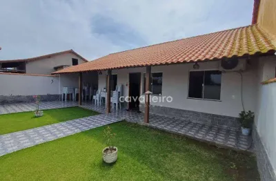 Casa com 2 dormitórios à venda, 120 m² por r$ 550.000,00 - jardim interlagos (ponta negra) - maricá/rj