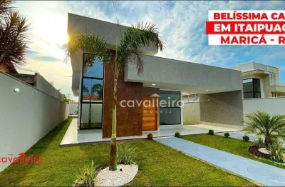 Casa no jardim atlântico central, itaipuaçu – perto da praia, com 3 quartos, piscina e área gourmet