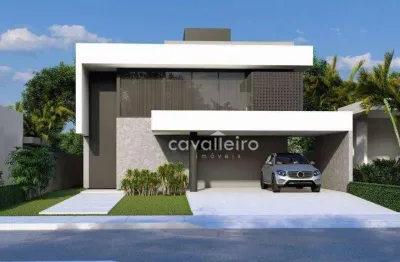 Casa com 4 dormitórios à venda, 230 m² por r$ 1.500.000,00 - inoah - maricá/rj