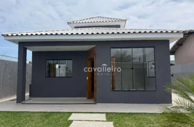 Casa com 3 dormitórios à venda, 96 m²- jardim atlântico central (itaipuaçu) - maricá/rj