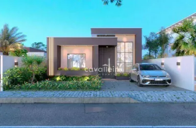 Casa com 03 quartos, sendo 01 suíte e espaço de lazer completo