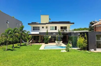 Condomínio pedra verde, casa com 4 quartos, 4 suítes, piscina, churrasqueira, à venda, 235 m² por r$ 1.400.000 - maricá//rj