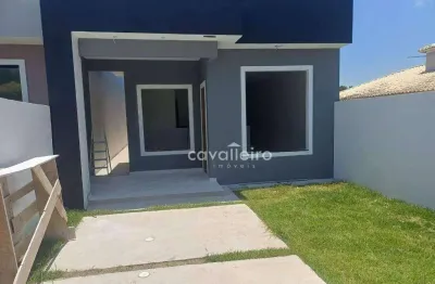 Casa com 2 dormitórios à venda, 77 m² por r$ 420.000,00 - condado de maricá - maricá/rj