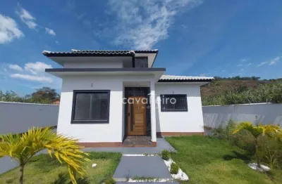 Casa com 3 dormitórios à venda, 86 m² por r$ 650.000,00 - jardim atlântico central (itaipuaçu) - maricá/rj