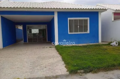 Casa com 3 dormitórios à venda, 112 m² por R$ 600.000,00 - Cajueiros - Maricá/RJ