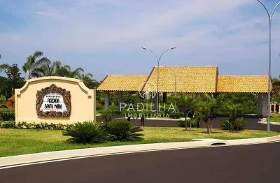 Terreno à venda, 1530 m² por r$ 1.835.000,00 - condomínio fazenda santa maria - cravinhos/sp