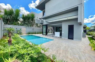 Sobrado com 4 dormitórios à venda, 388 m² por r$ 3.850.000,00 - condomínio buganvile - ribeirão preto/sp