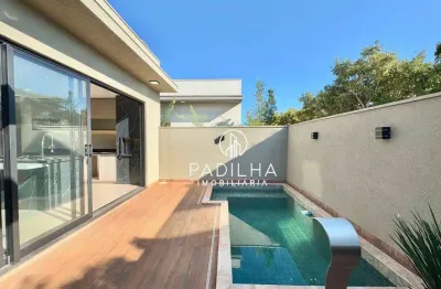 Casa térrea com 3 dormitórios à venda, 162 m² por r$ 1.275.000 - condomínio san marco - ilha modena - ribeirão preto/sp