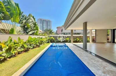 Sobrado com 4 dormitórios à venda, 552 m² por r$ 5.500.000,00 - condomínio buganvile - ribeirão preto/sp