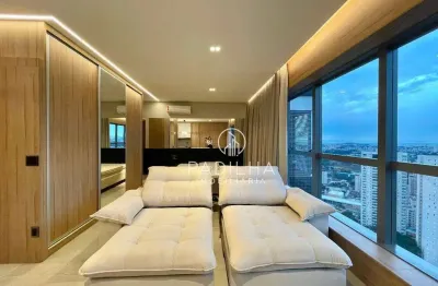 Apartamento studio com 1 dormitório à venda, 47 m² por r$ 720.000 - edificio le monde - ribeirão preto/sp