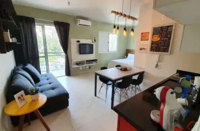 Charmoso studio mobiliado - excelente oportunidade para morar ou investir!