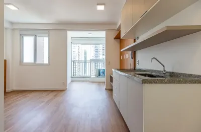 Encante-se com este apartamento estúdio de 25m², com um design inteligente e moderno.