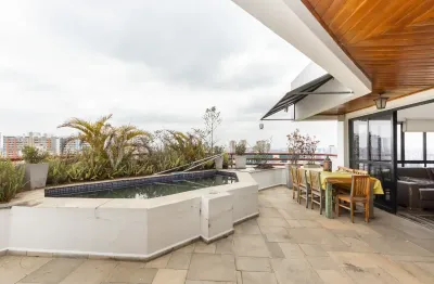 Cobertura duplex com 3 suítes, 4 vagas e lazer completo na vila andrade – morumbi