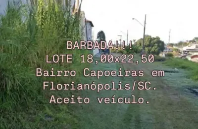 Terreno à venda no Capoeiras, Florianópolis 