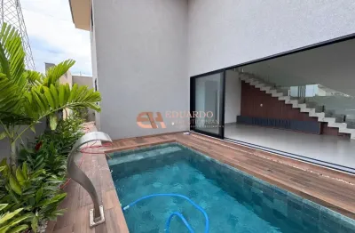 Casa nova linda à venda no condomínio residencial tamboré residencial tambore